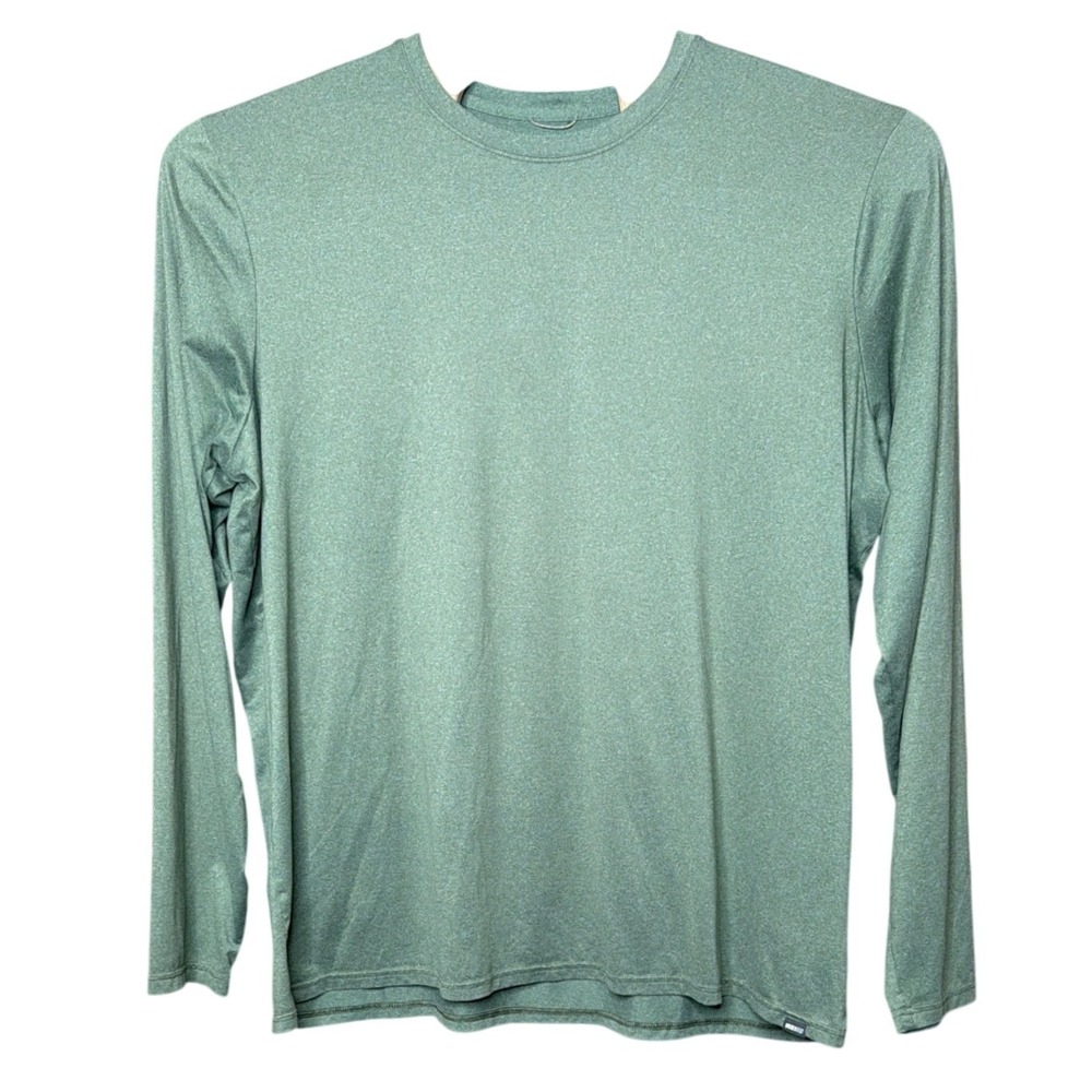 REI Co-op Shirt Mens XXL Tall 21350-SP22 Green Heathered Stretch Activewear